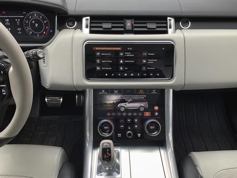 Концентрат: тест Range Rover Sport SVR