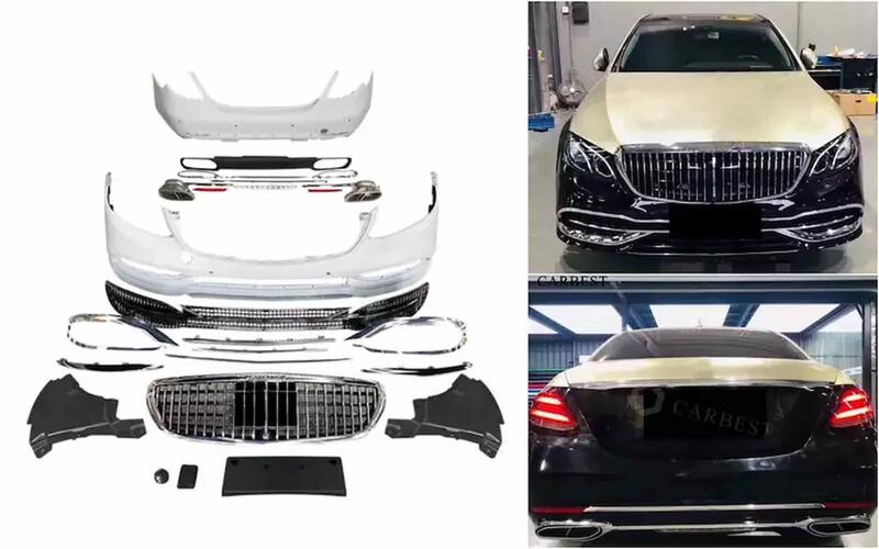 У Mercedes E-Class появился китайский обвес, превращающий его в роскошный Maybach