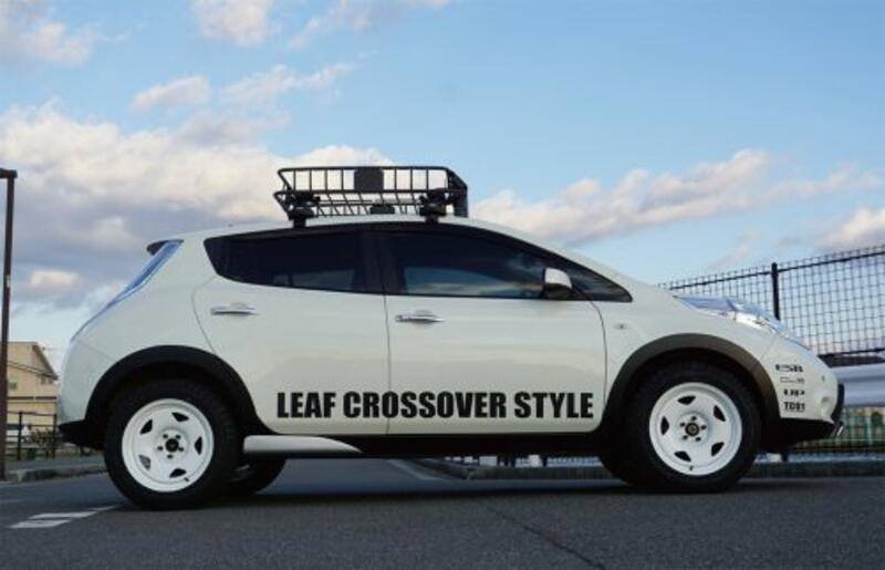 Кроссовер Nissan Leaf уже стал реальностью благодаря японским тюнерам