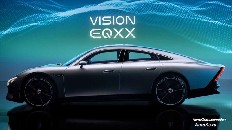 Mercedes-Benz Vision EQXX: фото сбоку